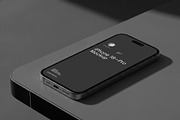 iPhone Pro Mockup / Fold, an iPhone Mockup by Mockup Cloud (Thumbnail 2 of 2)