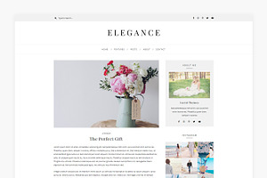 Elegance - WordPress Blog Theme