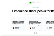 SmartWatch Landing Page-Framer HTML, a Landing Page Template by Simona Meleca (Thumbnail 2 of 3)
