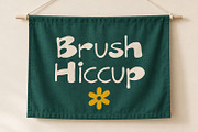 Brush Hiccup Font, a Handwritten Font by Handmadefont (Thumbnail 6 of 20)
