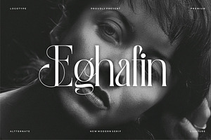 Eghafin || Elegant Serif Font