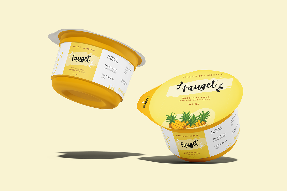 Jam Packaging Mockup Set, a Packaging Mockup by Se٧enStudio (Photo 2 of 7)