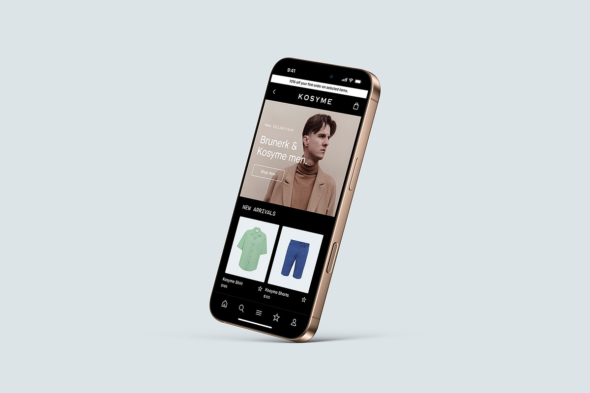 iPhone 16 Pro - 24 Mockups Scenes, an iPhone Mockup by Asylab (Photo 47 of 58)