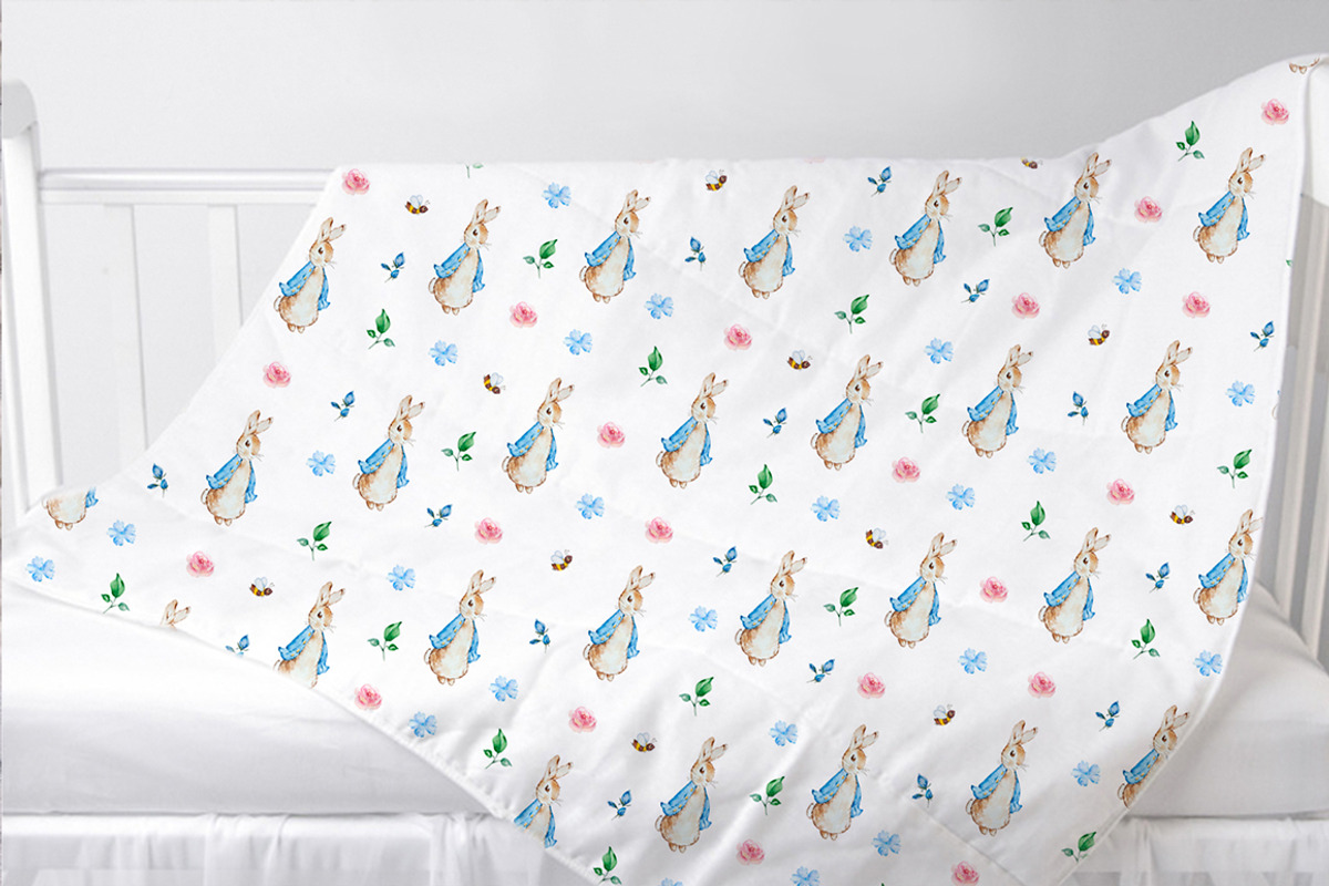 Peter Rabbit Seamless Pattern, a Pattern Graphic by SvetaArtStore