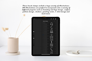 100 Education Procreate Stamps