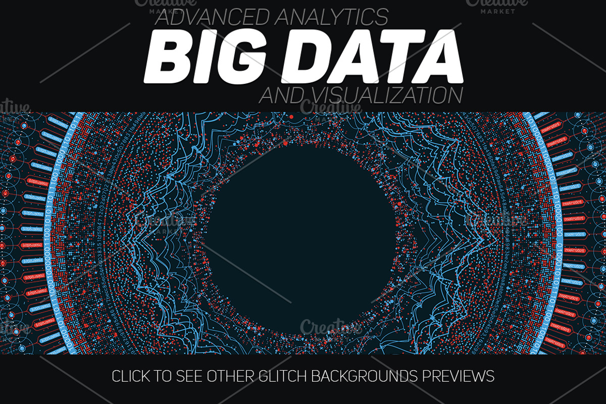 Big Data Abstract Backgrounds Part 3, an Object Graphic by GarryKillian (Photo 2 of 5)