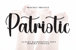 Patriotic Script Font