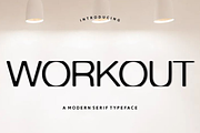Workout, a Script Font by FreshTypeINK (Thumbnail 1 of 7)