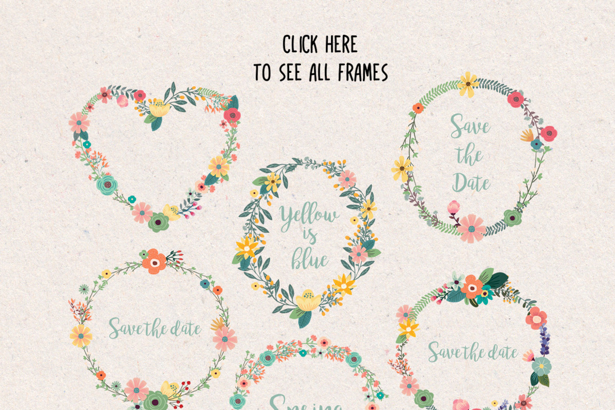 The big flower bundle, an Illustration by CLIPART GARDEN (Photo 4 of 5)