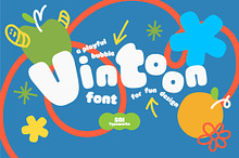 Vintoon – Playful Bubble Font