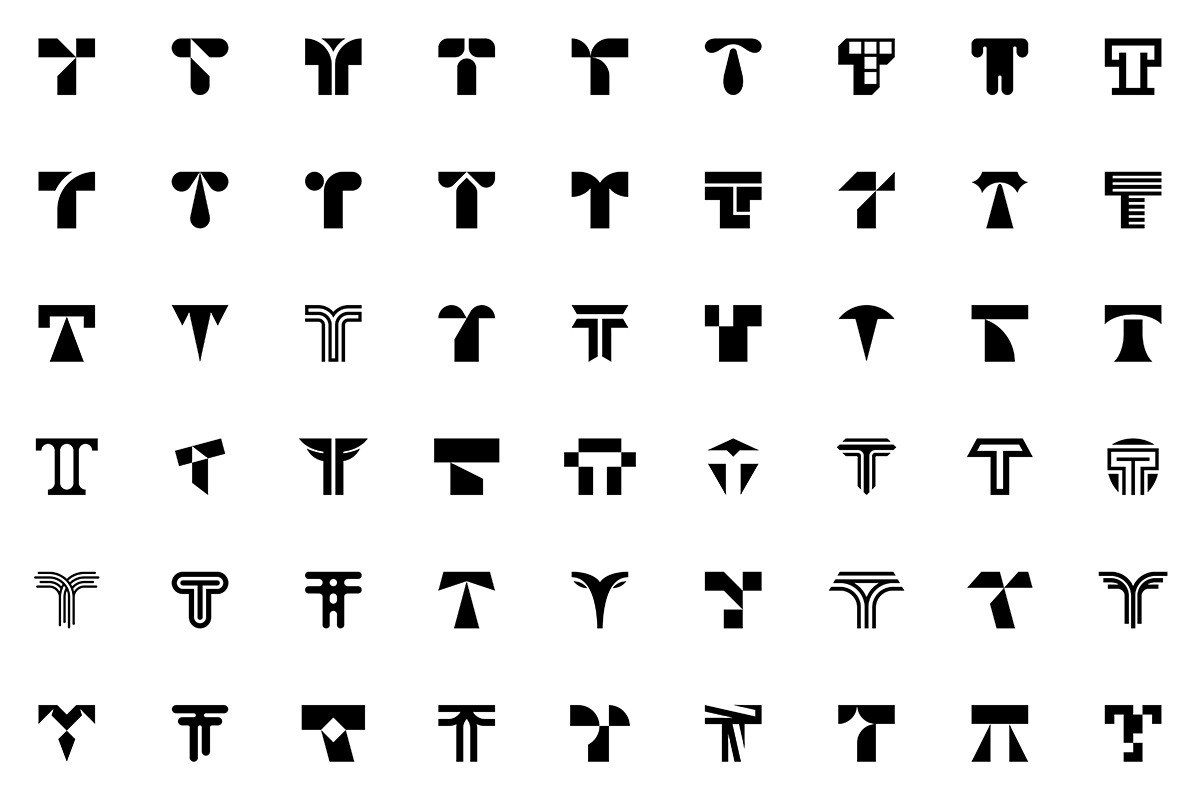 Set of letter T logo, a Branding & Logo Template by NataliiaVolyk (Photo 2 of 3)