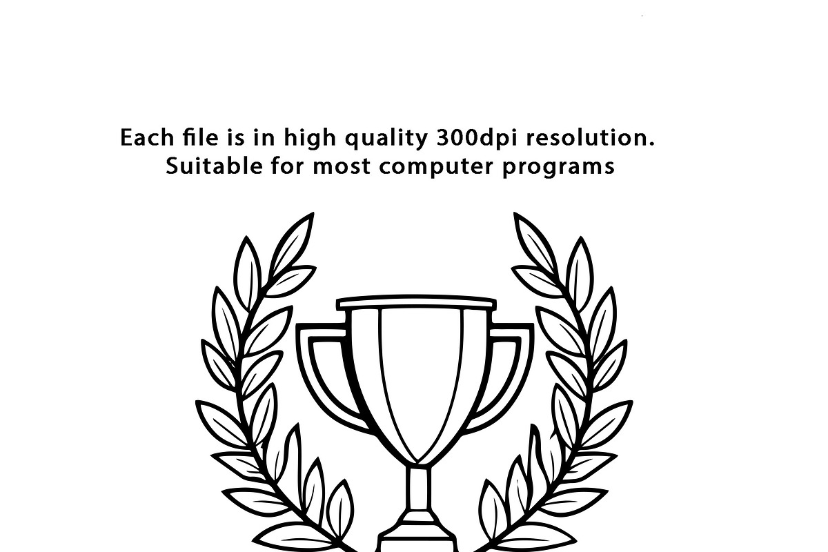 Achievement Award Bundle SVG, a Decorative Illustration by PassionPNGcreation (Photo 2 of 5)