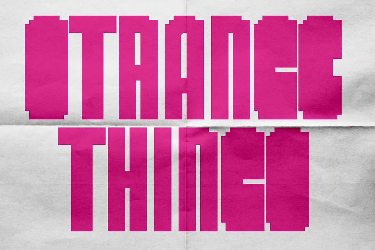 CS Alford Semipixel, a Sans Serif Font by Craft Supply Co. (Photo 4 of 8)