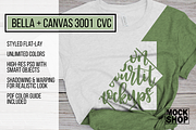 Color Changeable Bella Canvas Mockup, a Shirt Mockup by Allison Affourtit Mocks (Thumbnail 5 of 5)