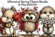 Whimsical Spring Clipart Bundle, an Illustration by Daily.Designs (Thumbnail 1 of 8)