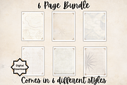 Travel Theme Printable Stationery, a Stationery Template by Pixels N Bows (Thumbnail 2 of 3)