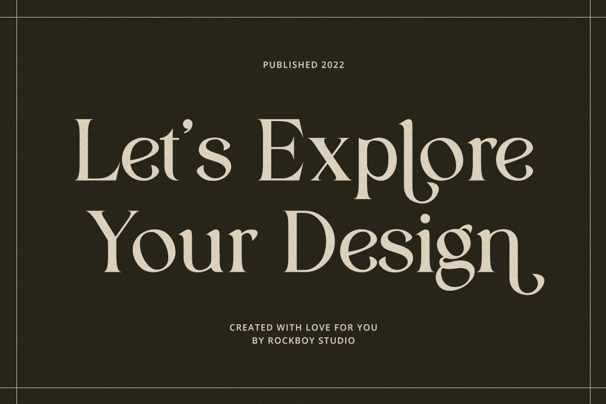 Vagabon Mighten- Display Serif Font, a Serif Font by RockboyStd (Photo 12 of 12)