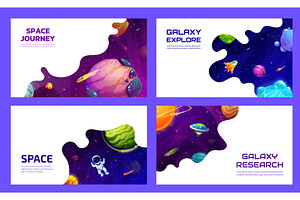 Landing Pages, Space Planets