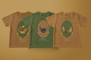 forest animals watercolor, a Pattern Graphic by watercolor kamill (Thumbnail 4 of 12)