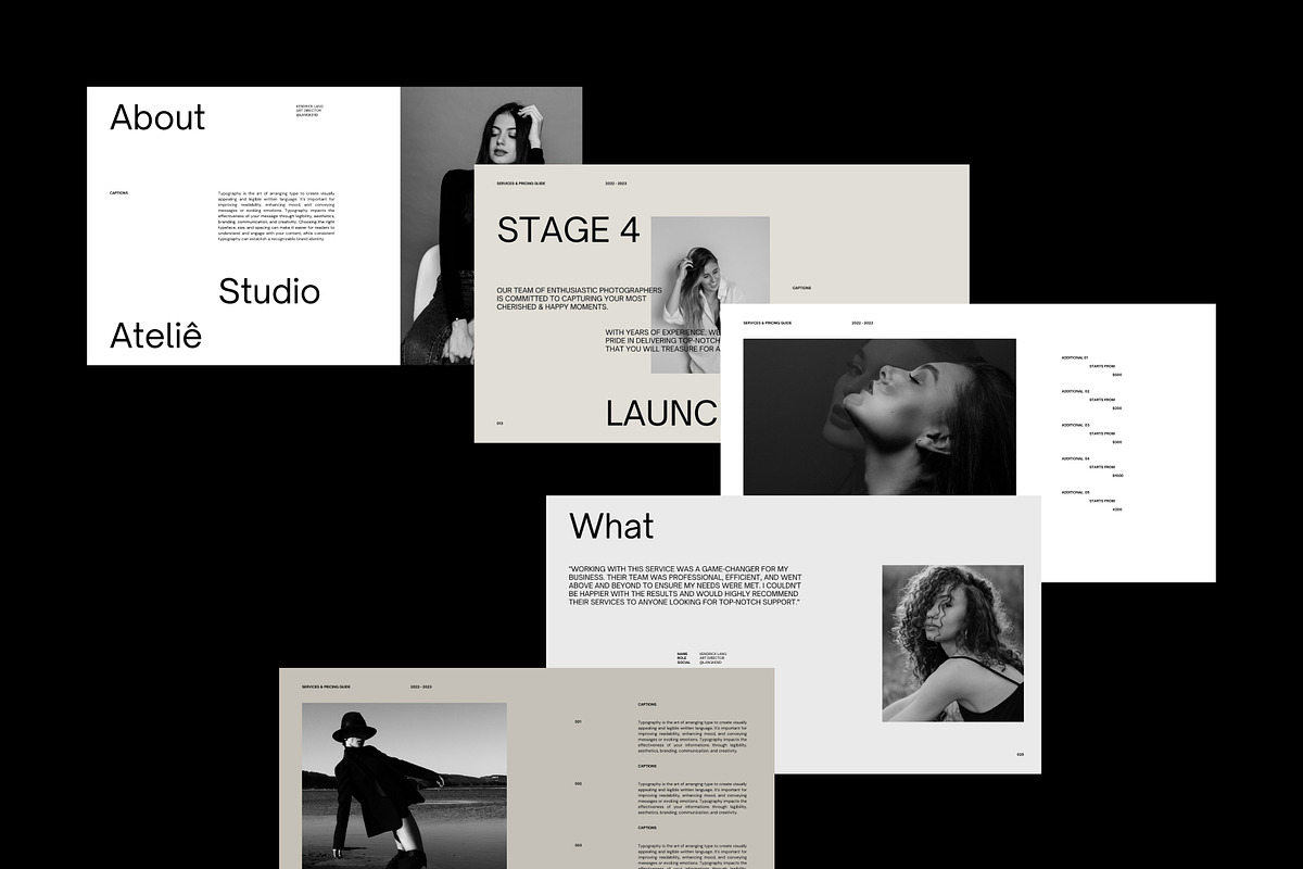 Ateliê - Canva Services Guide, a Presentation Template by Elokka Std. (Photo 2 of 7)