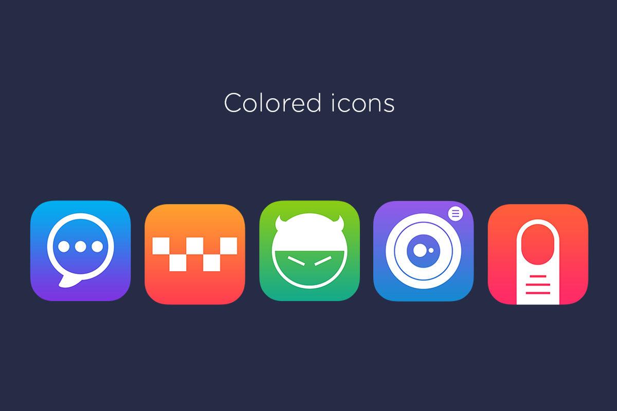 Awesome icons with awesome colors, an Icon by Ionut Zamfir (Photo 3 of 3)