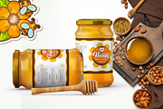 HONEY LABEL TEMPLATE, a Templates & Theme by ramzan.shaikh (Thumbnail 2 of 3)