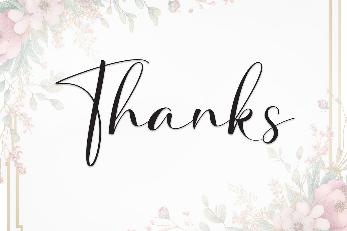 Monogram Present | Script Font, a Handwritten Font by Scratchones (Photo 8 of 8)