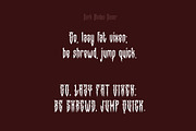 DarkBlades, a Font by Sentavio (Thumbnail 6 of 12)