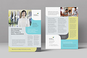 Business Consultant Datasheet, a Flyer Template by StockLayouts (Thumbnail 1 of 5)