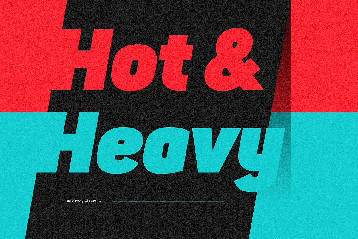 Sahar, A Charming Typeface Of 18 Fonts preview 6
