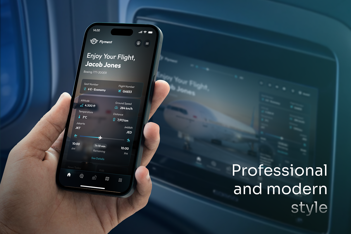 Flyment - SAAS Entertainment UI Kit, an UI Kit Template by Agensip Design Agency (Photo 4 of 10)