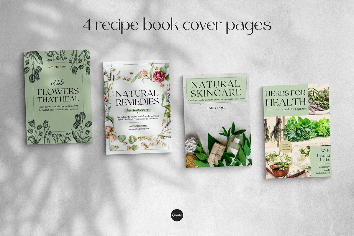 Boho eBook Template for Herbalists, a Magazine Template by Made by Melody (Photo 3 of 16)