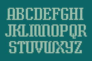 Cross Stitch Classic Font