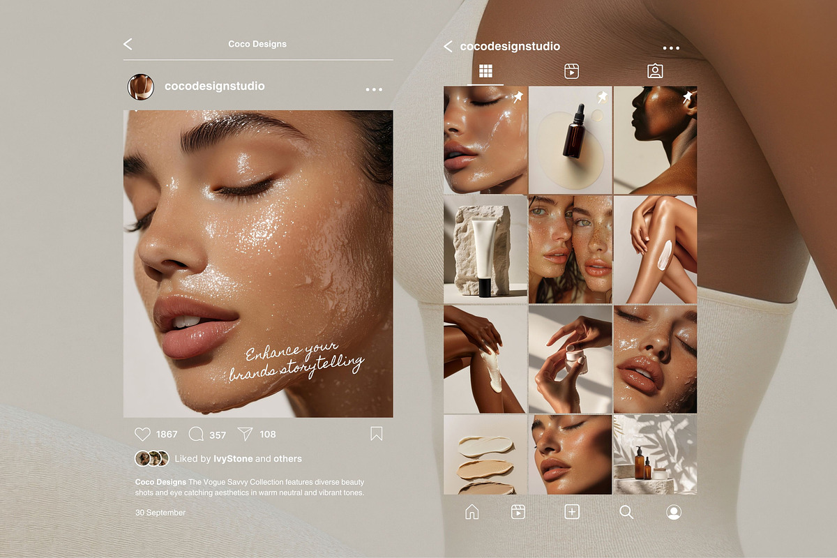 Skin Care Beauty Stock Photo Bundle, a Beauty & Fashion Photo by COCO Designs (Photo 17 of 19)