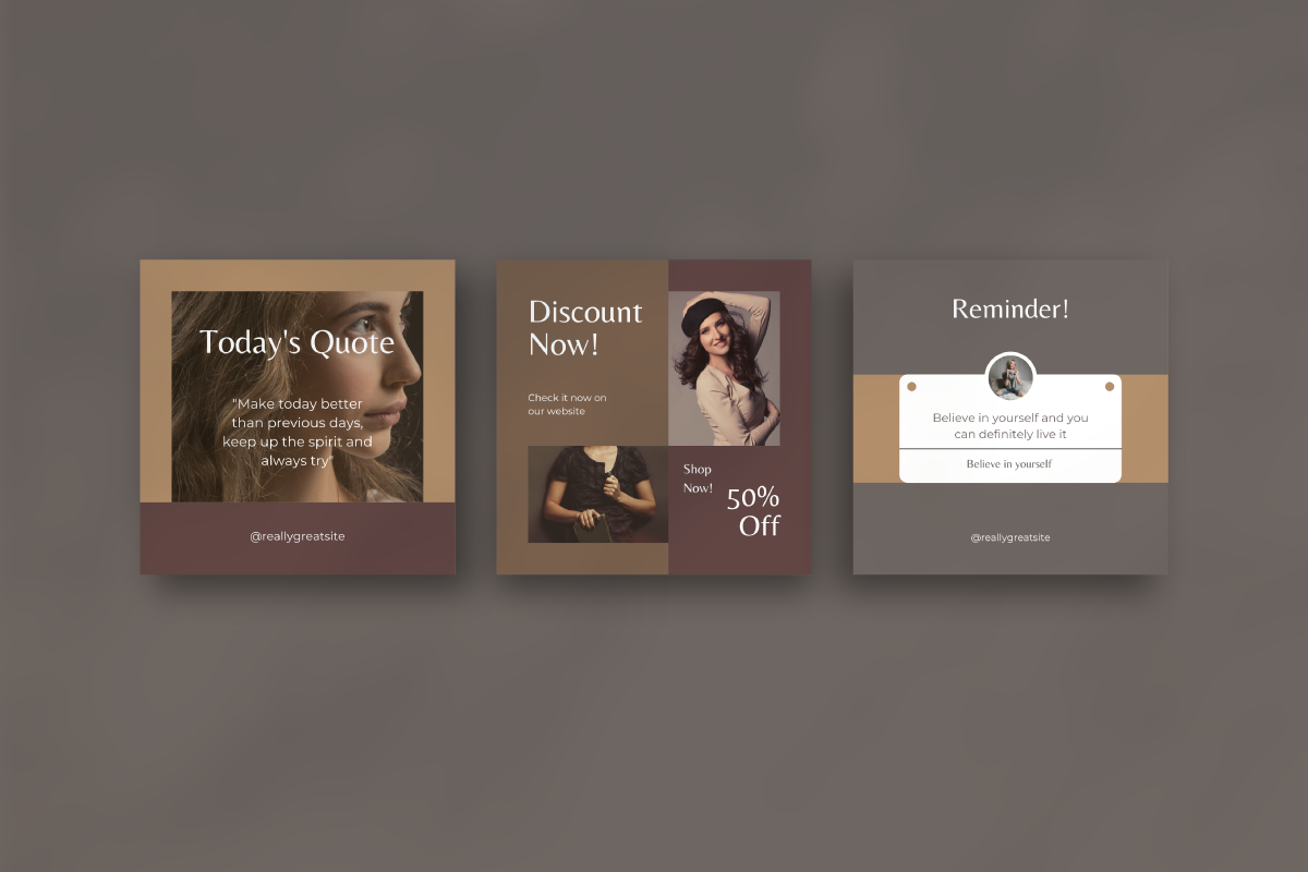 Naiko Fashion - Canva Instagram, a Social Media Template by Inkofert (Photo 5 of 11)