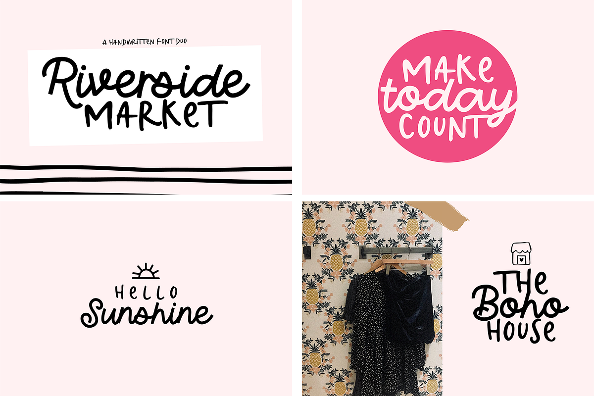 Mini Crafty Font Bundle preview 5