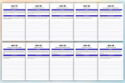 100 Days of AI Writing Prompts, a Stationery Template by Designmela01 (Thumbnail 2 of 8)