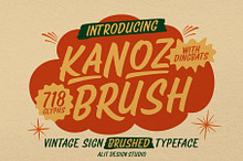 Kanoz Brush Font