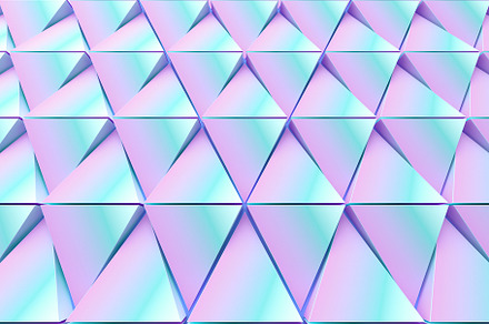 Abstract background of polygonal shape featuring triangle, holographic, and
