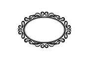 Vintage Oval Frame Vector Bundle, an Illustration by musafir_fashion (Thumbnail 29 of 31)