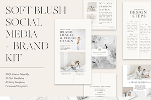 Soft Social Media Brand Templates