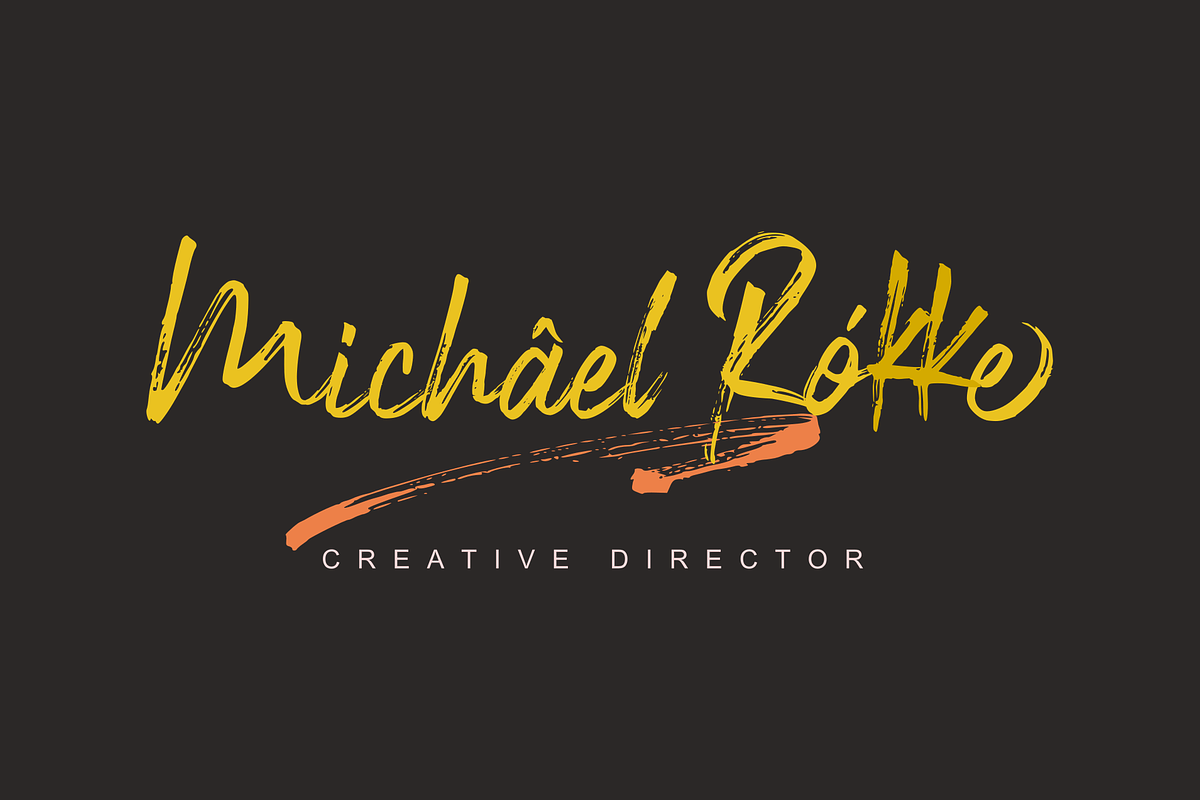 Black Vosten - Brush Font preview 6