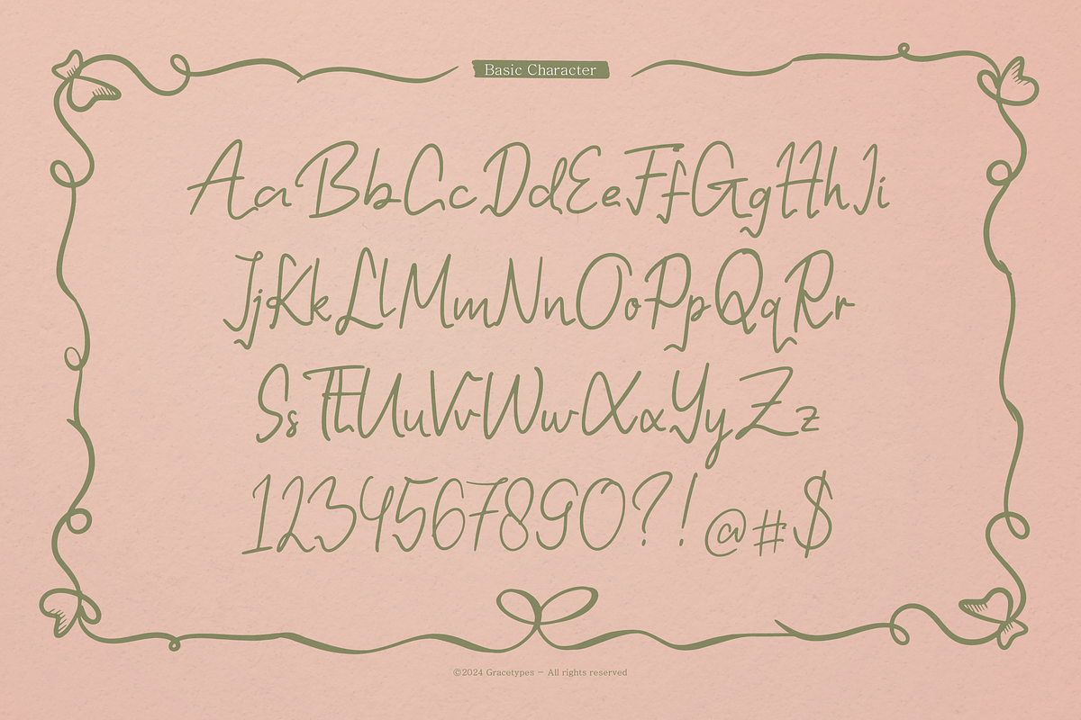 Sinatra Draw | Handwritten Font, a Handwritten Font by gracetype_studio (Photo 10 of 12)