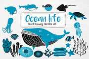 Ocean Life, an Object Graphic by Huza Studio (Thumbnail 1 of 5)