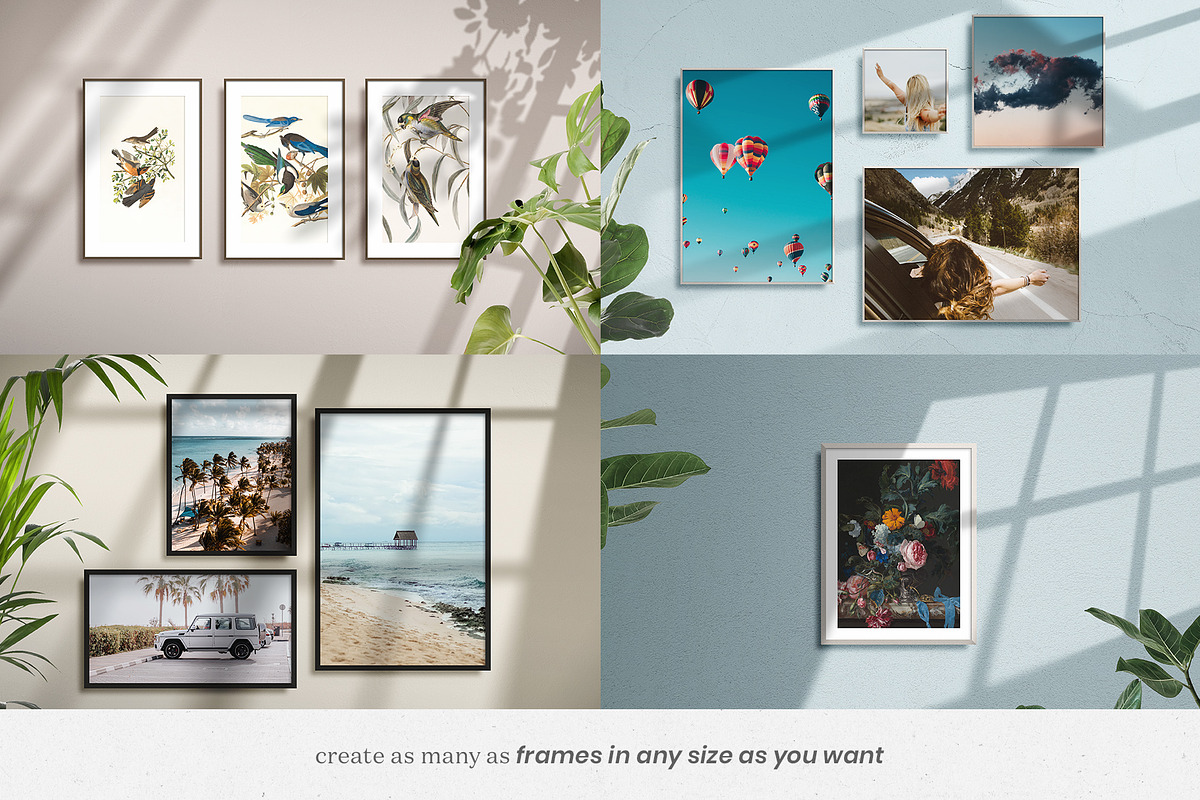 Any Frame Size Mockup Kit, a Product Mockup by Lifestyle Project (Photo 2 of 12)