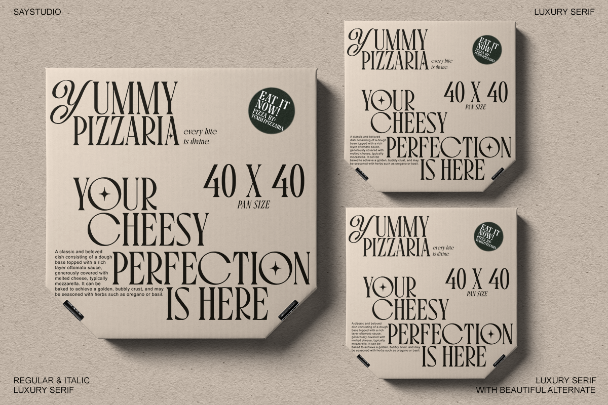 Chasa Marelo - Luxury Branding Font, a Serif Font by Say Studio (Photo 10 of 13)