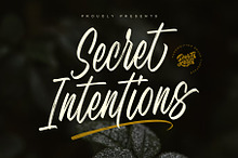 Secret Intentions