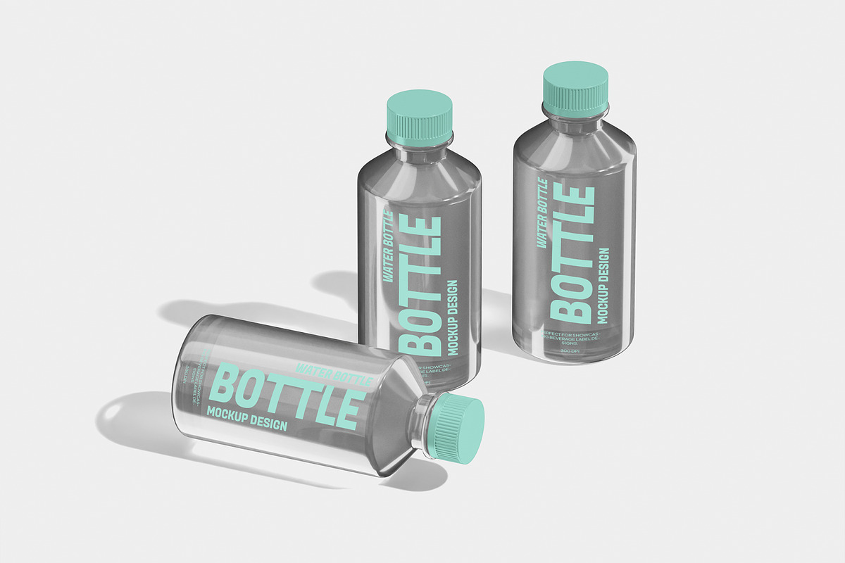 Water Bottle Mockup, a Merchandise Mockup by Permadi Creative (Photo 5 of 5)