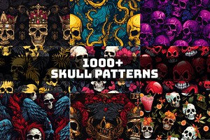 1000+ Halloween Digital Paper Bundle, a Wallpaper Photo by Chipshpow Graphics