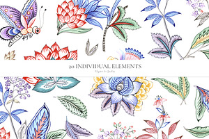 Chintz 01 Seamless Patterns & More!